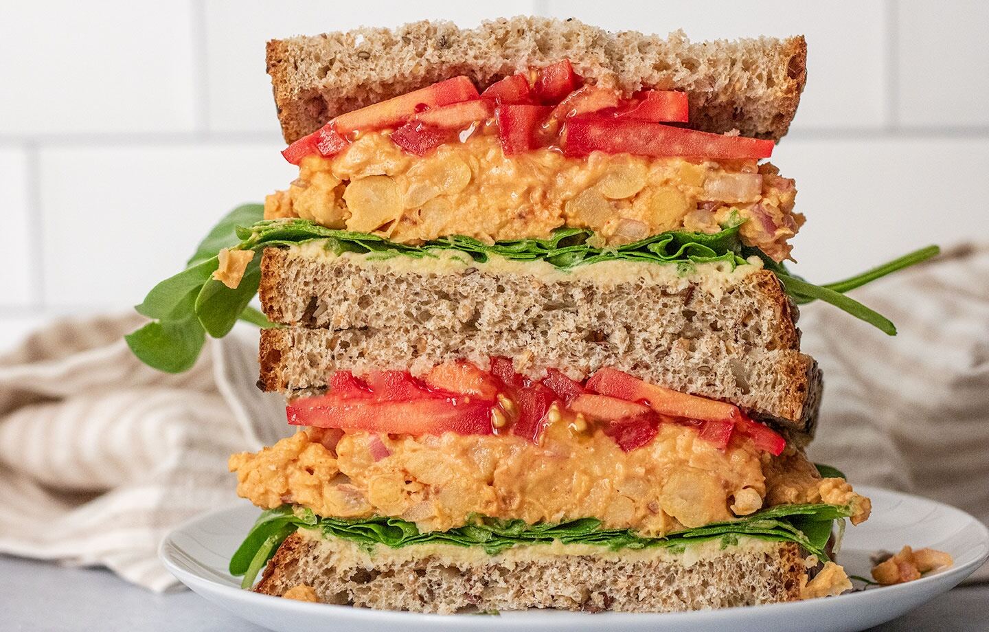 vegetarian-chickpea-sandwich-filling-recipe